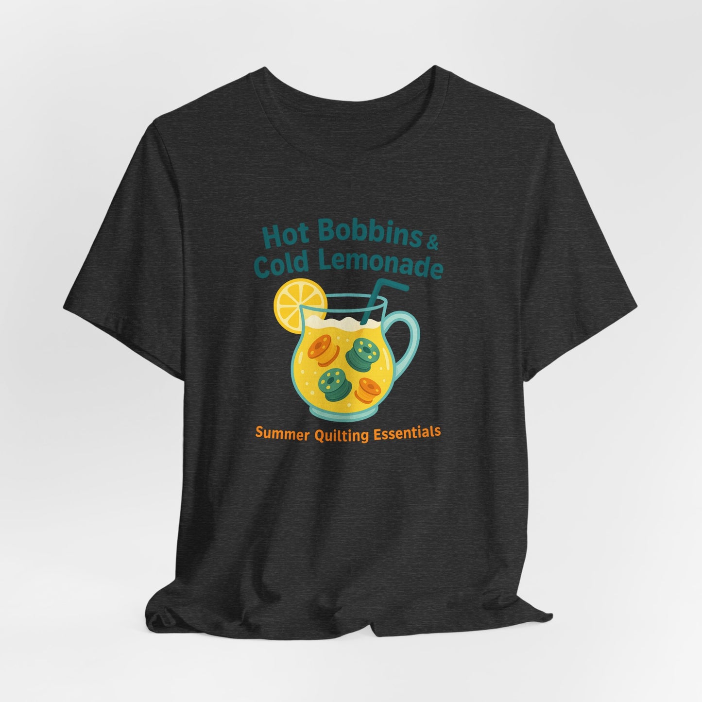 Hot Bobbins & Cold Lemonade T-Shirt β Funny Summer Quilting Shirt