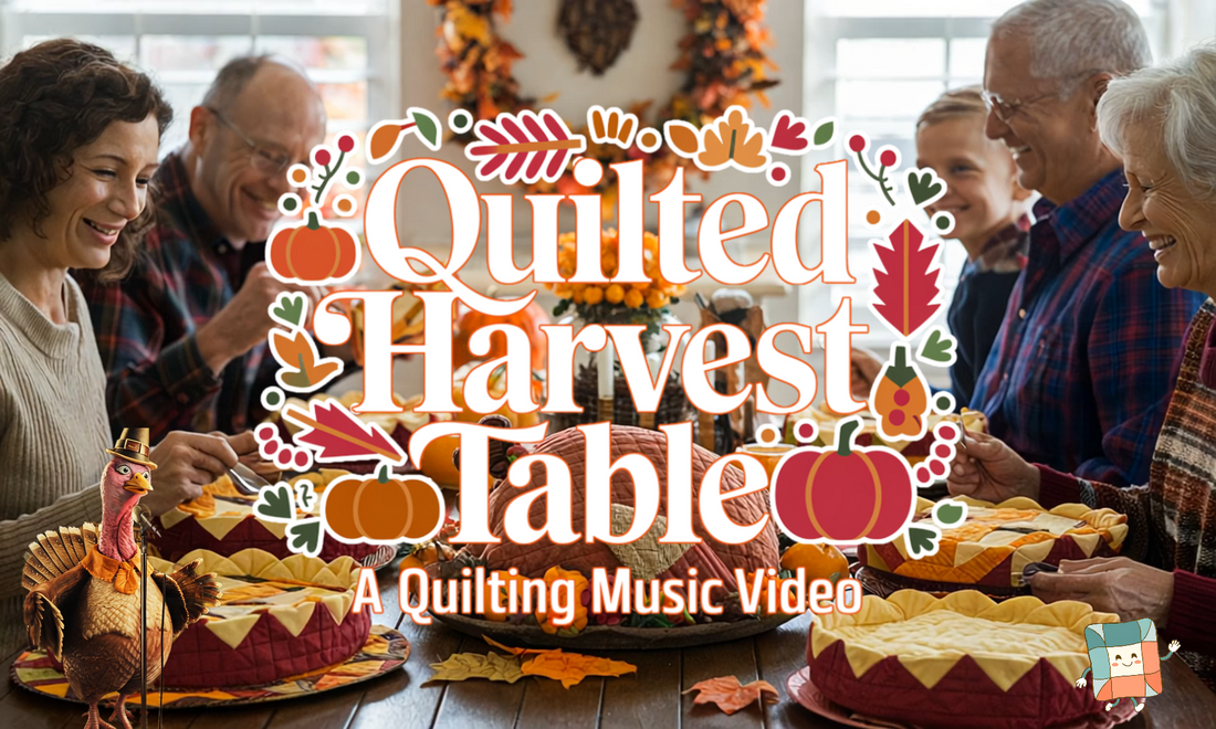 Quilted Harvest Table - A Cozy Jazz Music Video for Quilters