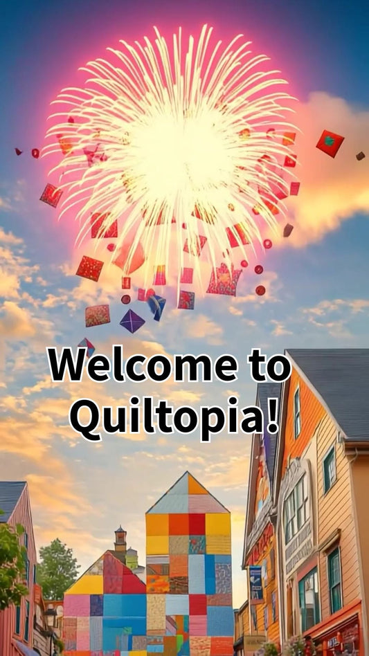 Welcome to Quiltopia: A Magical World Where Everything Is Made of Quilts