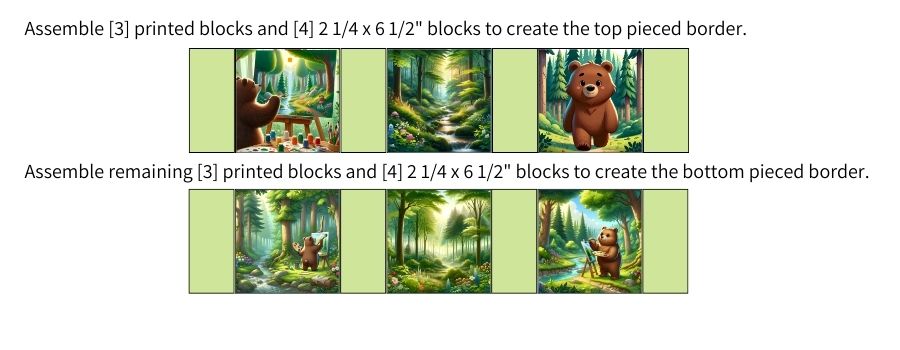 Be Kind Bear Quilt Pattern – PDF Download