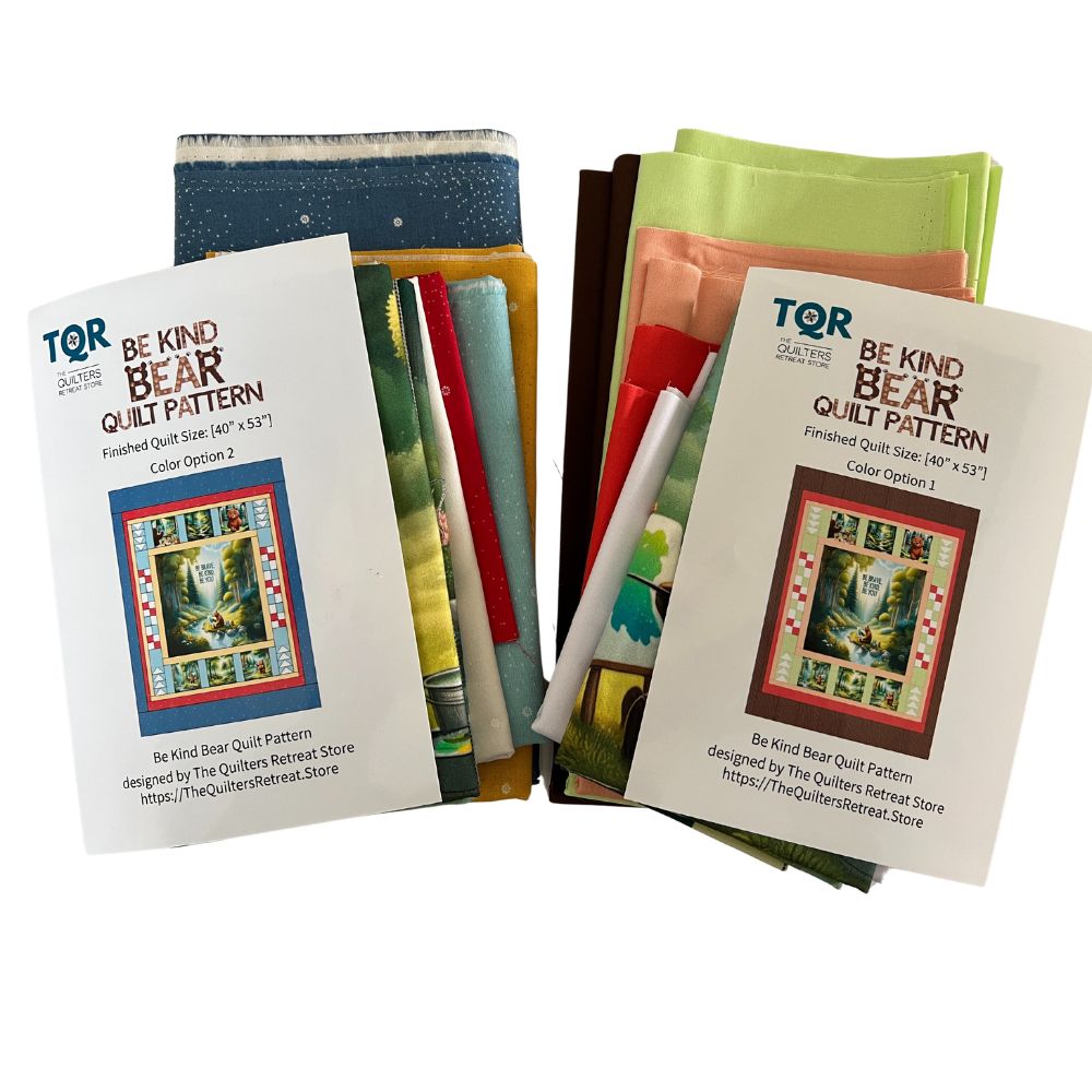 Be Kind Bear Quilt Kit